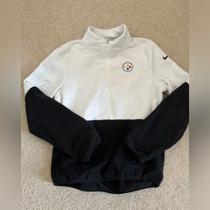 Steelers Nike fleece half zip sweatshirt women’s size XS